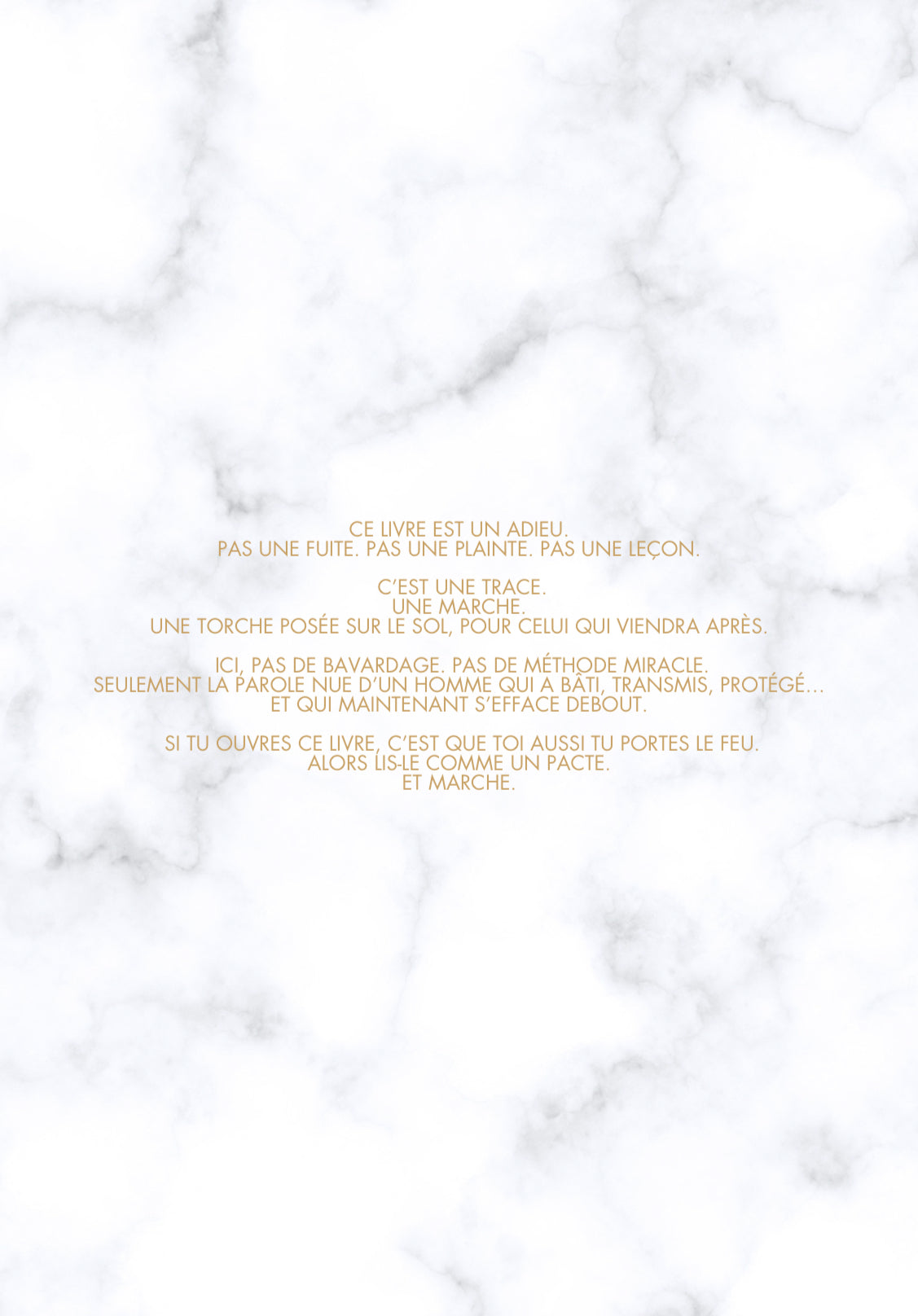 3. Le testament d’un homme