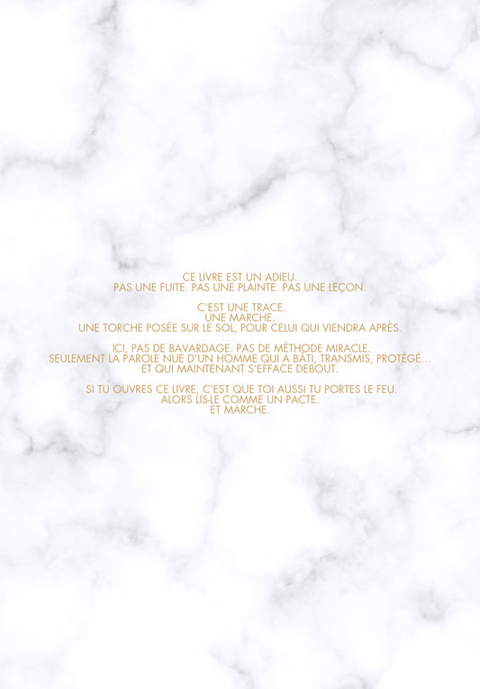 3. Le testament d’un homme